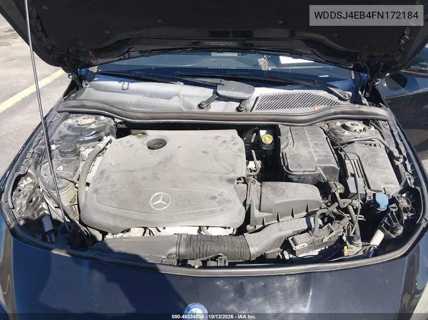 2015 MERCEDES CLA-KLASSE VIN WDDSJ4EB4FN172184 — фото 10