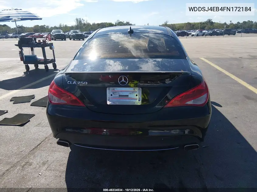 2015 MERCEDES CLA-KLASSE VIN WDDSJ4EB4FN172184 — фото 16