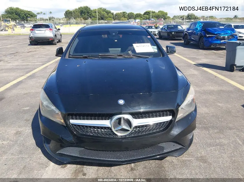 2015 MERCEDES CLA-KLASSE VIN WDDSJ4EB4FN172184 — фото 6