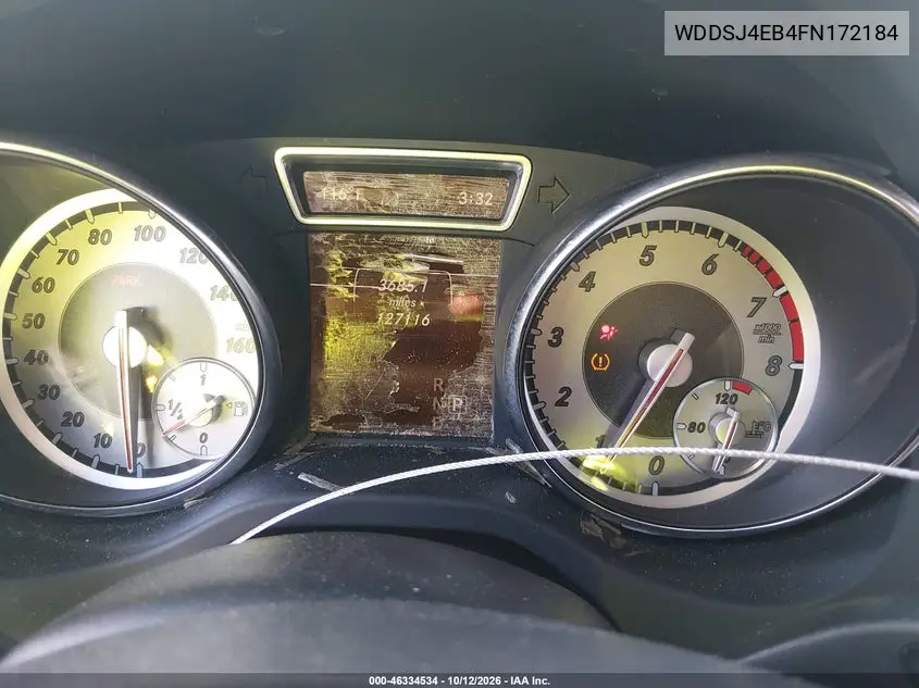 2015 MERCEDES CLA-KLASSE VIN WDDSJ4EB4FN172184 — фото 7