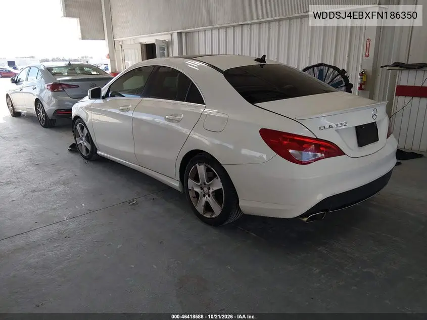 2015 MERCEDES CLA-KLASSE VIN WDDSJ4EBXFN186350 — фото 3