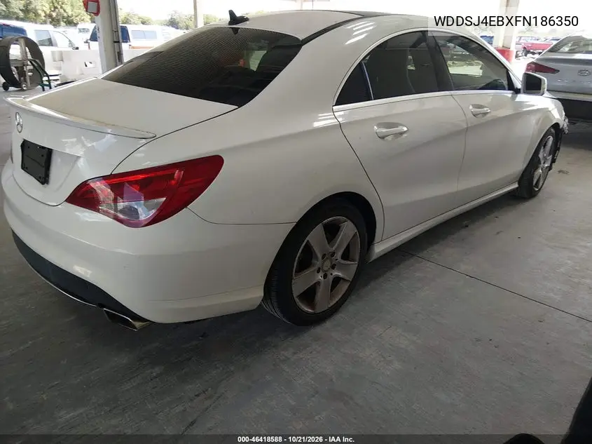 2015 MERCEDES CLA-KLASSE VIN WDDSJ4EBXFN186350 — фото 4