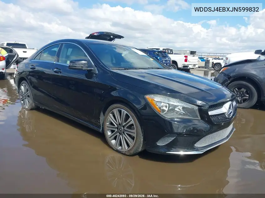 MERCEDES CLA-KLASSE 2018, VIN WDDSJ4EBXJN599832