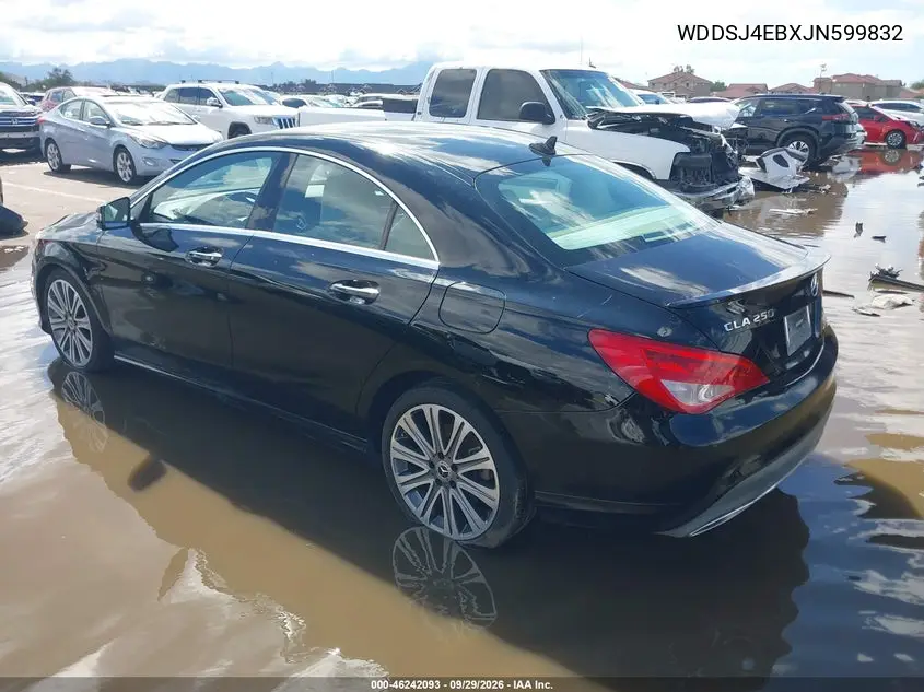 2018 MERCEDES CLA-KLASSE VIN WDDSJ4EBXJN599832 — фото 3