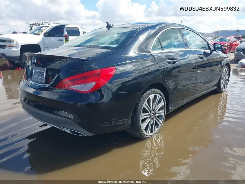2018 MERCEDES CLA-KLASSE VIN WDDSJ4EBXJN599832 — фото 4