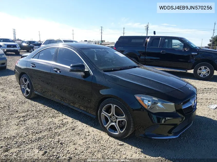 MERCEDES CLA-KLASSE 2018, VIN WDDSJ4EB9JN570256