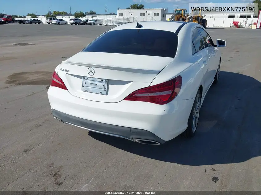 2019 MERCEDES CLA-KLASSE VIN WDDSJ4EBXKN775196 — фото 4