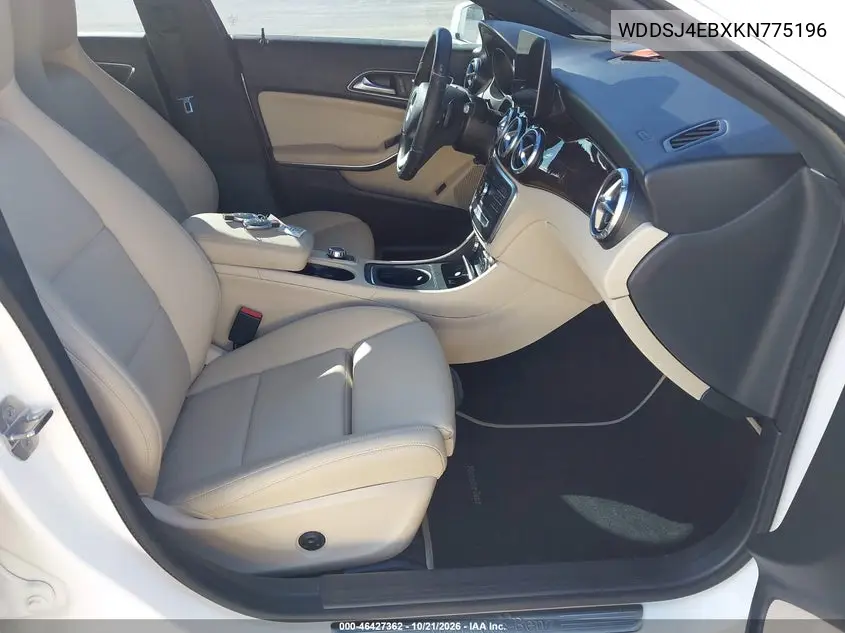 2019 MERCEDES CLA-KLASSE VIN WDDSJ4EBXKN775196 — фото 5