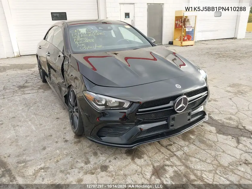 MERCEDES CLA-KLASSE 2023, VIN W1K5J5BB1PN410288