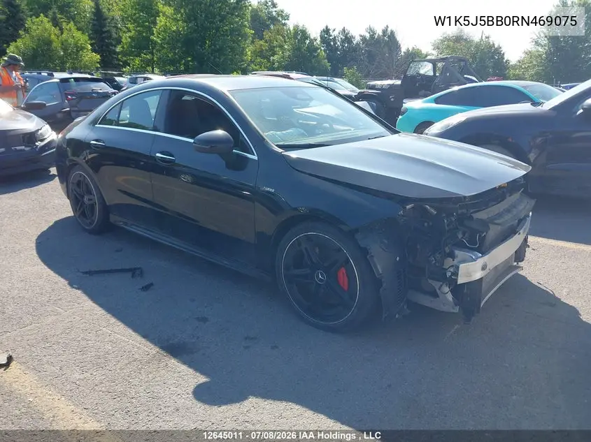 MERCEDES CLA-KLASSE 2024, VIN W1K5J5BB0RN469075