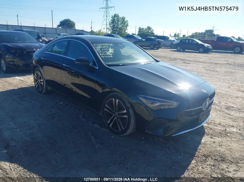 MERCEDES CLA-KLASSE 2026, VIN W1K5J4HB5TN575479