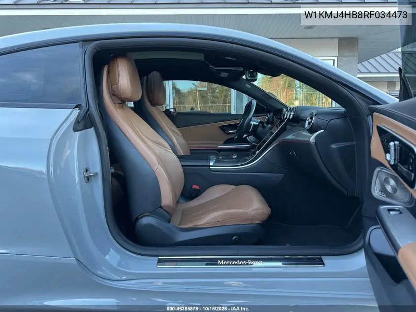 2024 MERCEDES CLE-KLASSE VIN W1KMJ4HB8RF034473 — фото 5