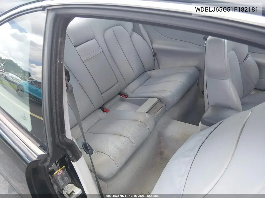 2001 MERCEDES CLK-KLASSE VIN WDBLJ65G51F182181 — фото 8