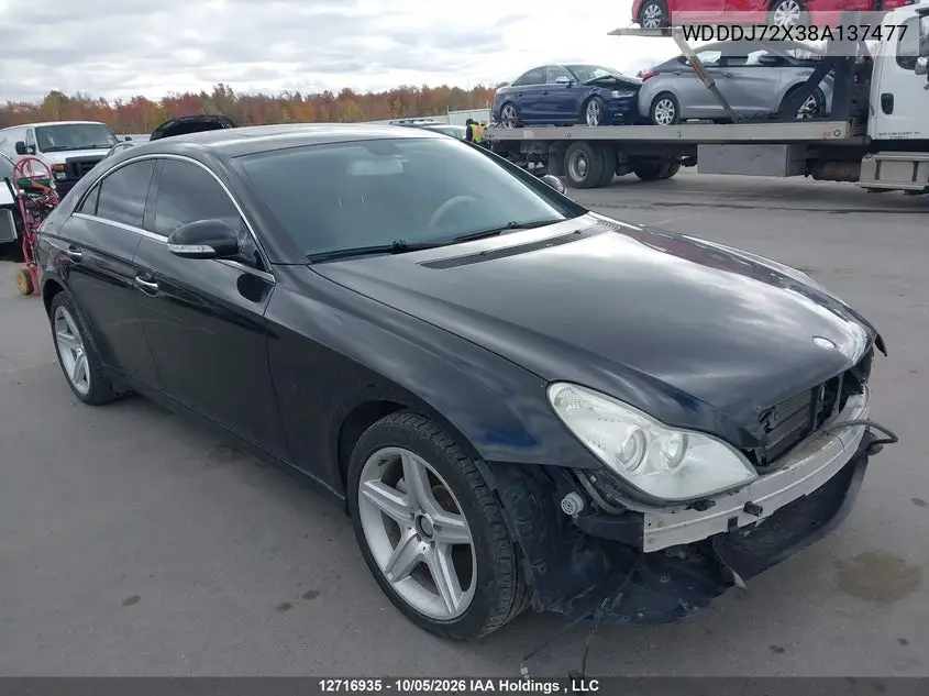 MERCEDES CLS-KLASSE 2008, VIN WDDDJ72X38A137477