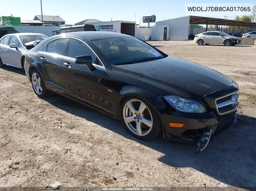 MERCEDES CLS-KLASSE 2012, VIN WDDLJ7DB8CA017065