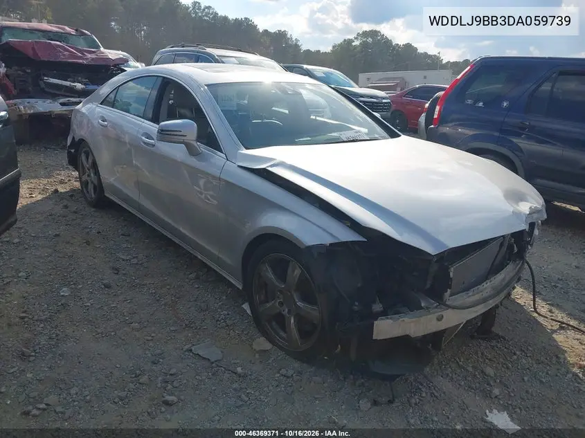 MERCEDES CLS-KLASSE 2013, VIN WDDLJ9BB3DA059739