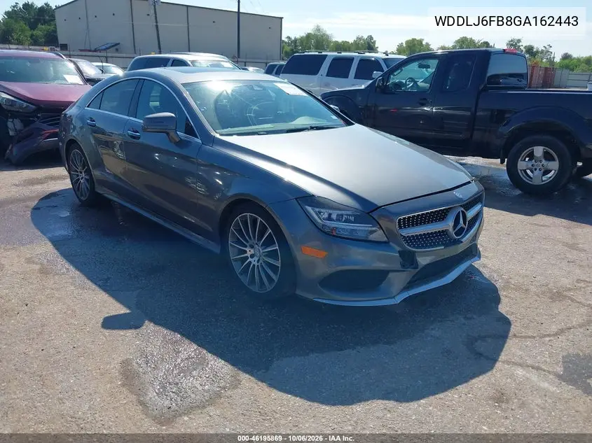 MERCEDES CLS-KLASSE 2016, VIN WDDLJ6FB8GA162443