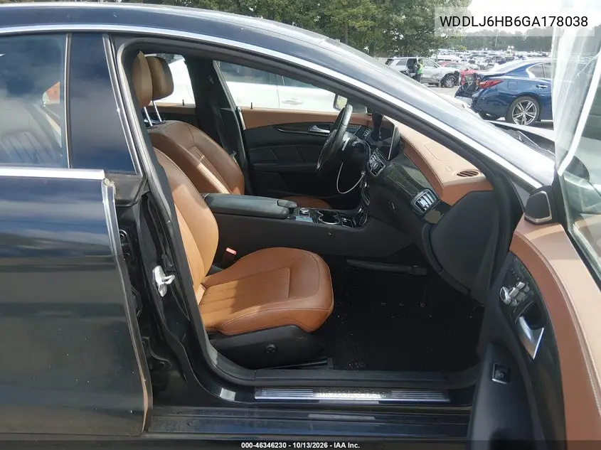 2016 MERCEDES CLS-KLASSE VIN WDDLJ6HB6GA178038 — фото 5