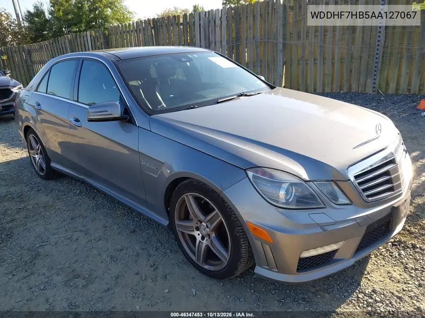 MERCEDES E-KLASSE AMG 2010, VIN WDDHF7HB5AA127067