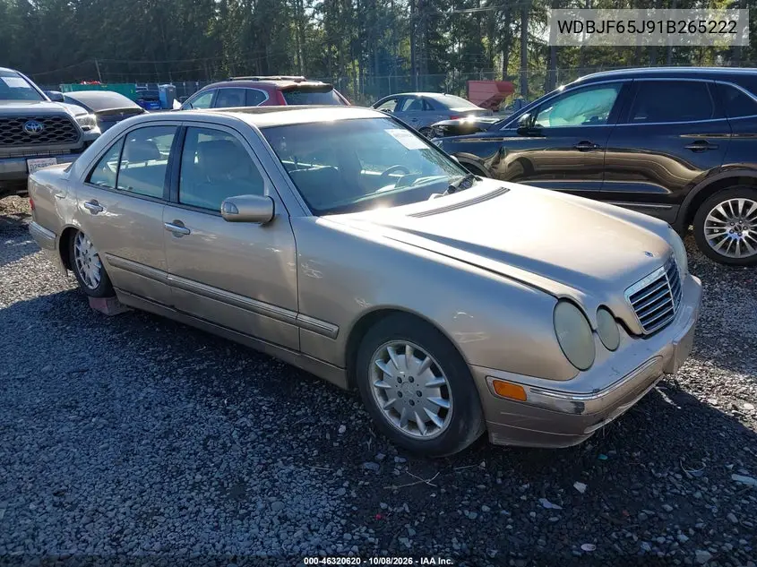 MERCEDES E-KLASSE 2001, VIN WDBJF65J91B265222