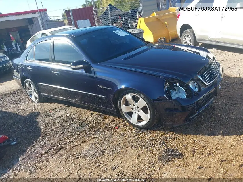 MERCEDES E-KLASSE 2003, VIN WDBUF70JX3A172955