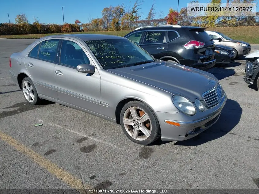 MERCEDES E-KLASSE 2004, VIN WDBUF82J14X120972