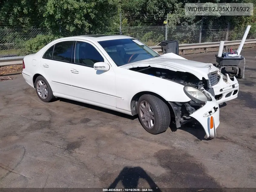 MERCEDES E-KLASSE 2005, VIN WDBUF82J35X176932