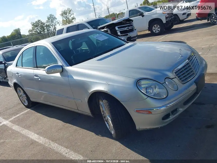 MERCEDES E-KLASSE 2006, VIN WDBUF87J46X195676