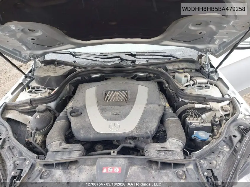 2011 MERCEDES E-KLASSE VIN WDDHH8HB5BA479258 — фото 10