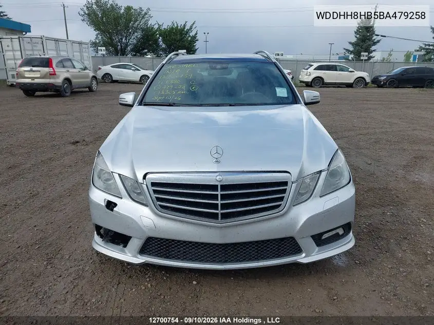 2011 MERCEDES E-KLASSE VIN WDDHH8HB5BA479258 — фото 12
