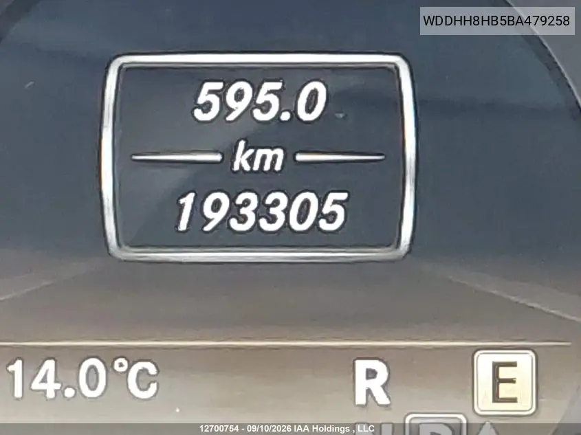 2011 MERCEDES E-KLASSE VIN WDDHH8HB5BA479258 — фото 15