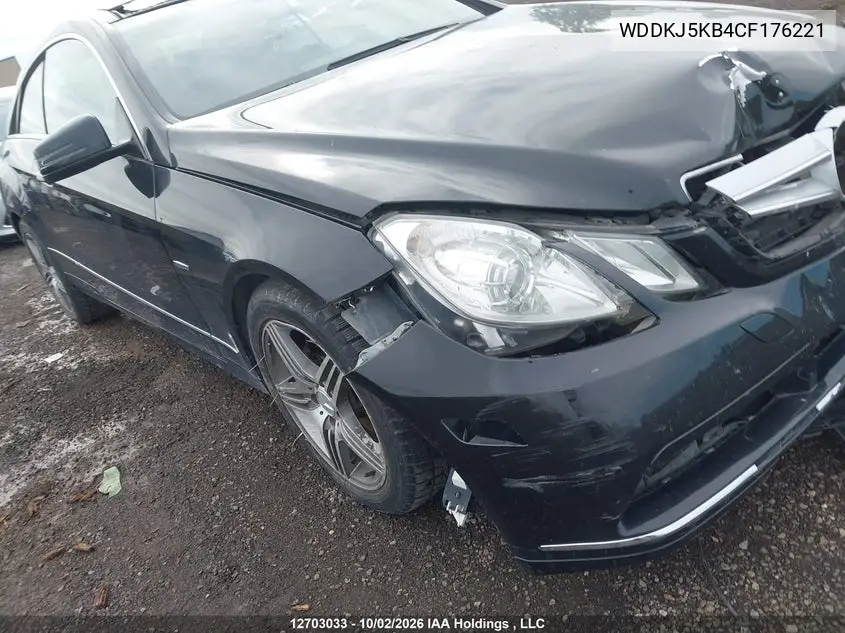 2012 MERCEDES E-KLASSE VIN WDDKJ5KB4CF176221 — фото 17