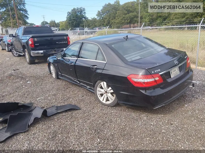 2012 MERCEDES E-KLASSE VIN WDDHF2EB1CA562064 — фото 3