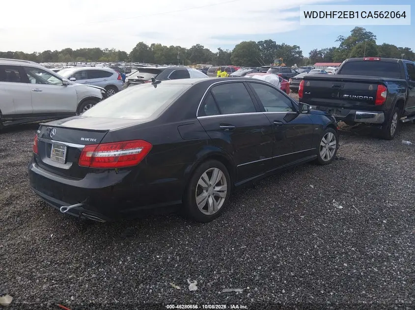 2012 MERCEDES E-KLASSE VIN WDDHF2EB1CA562064 — фото 4