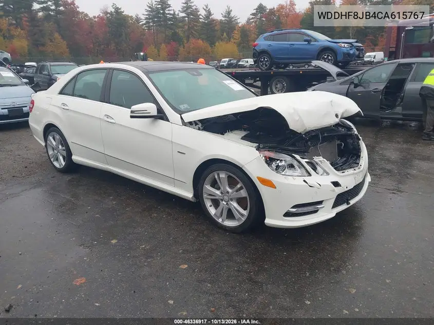 MERCEDES E-KLASSE 2012, VIN WDDHF8JB4CA615767