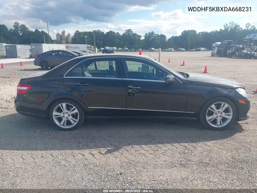 2013 MERCEDES E-KLASSE VIN WDDHF5KBXDA668231 — фото 13