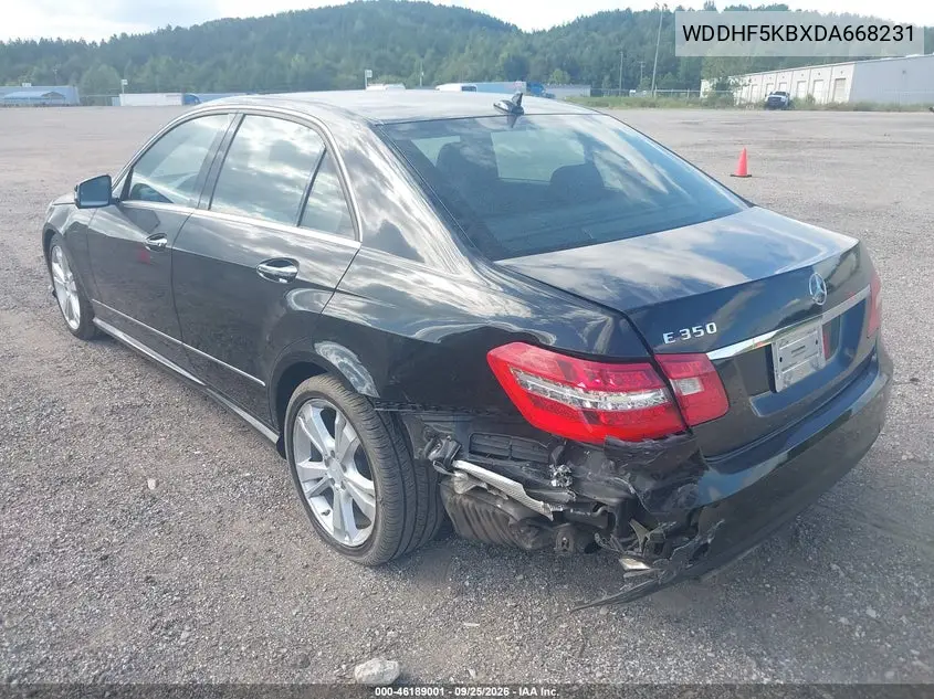 2013 MERCEDES E-KLASSE VIN WDDHF5KBXDA668231 — фото 6