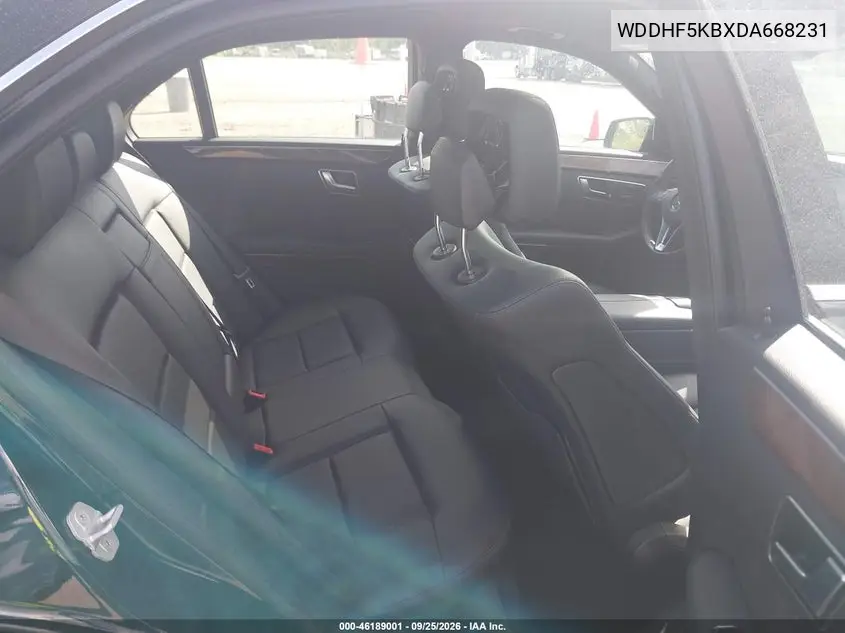 2013 MERCEDES E-KLASSE VIN WDDHF5KBXDA668231 — фото 8