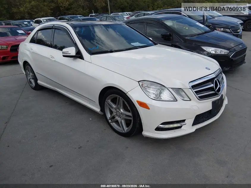 MERCEDES E-KLASSE 2013, VIN WDDHF8JB4DA760938
