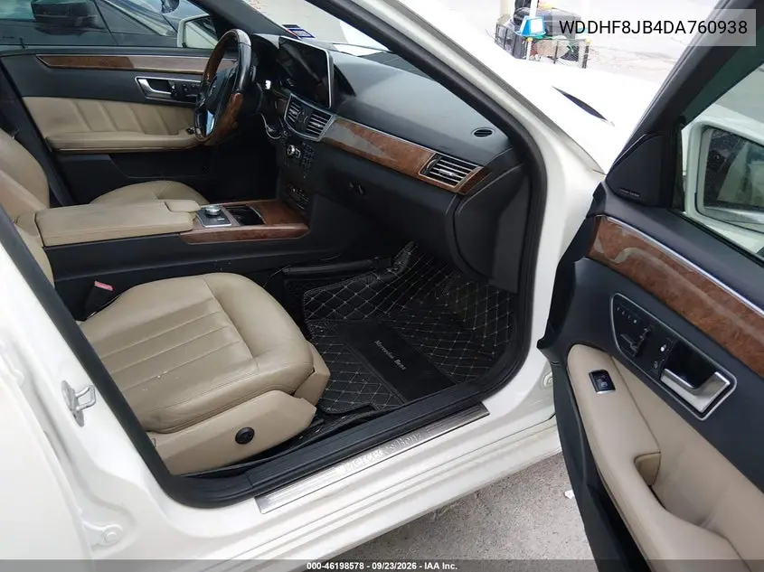 2013 MERCEDES E-KLASSE VIN WDDHF8JB4DA760938 — фото 5