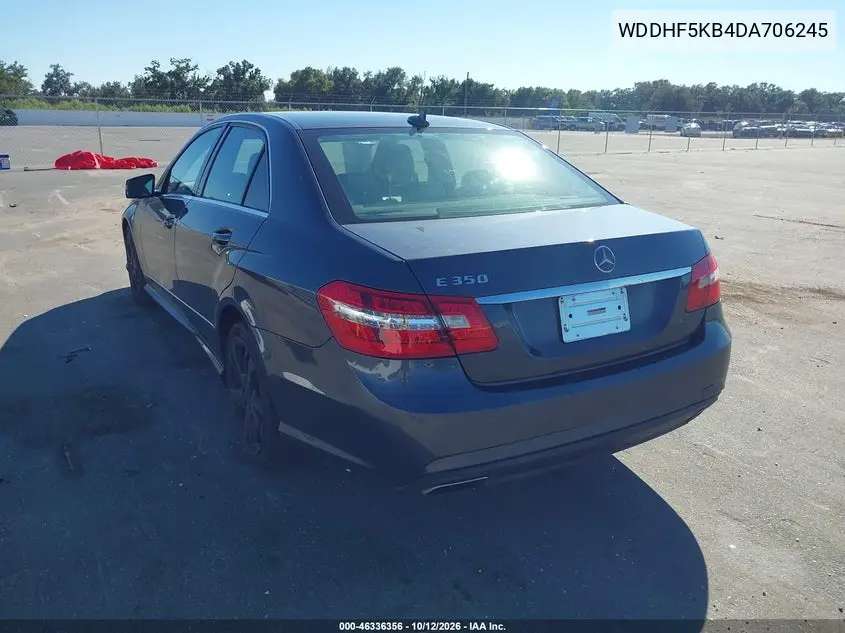 2013 MERCEDES E-KLASSE VIN WDDHF5KB4DA706245 — фото 3