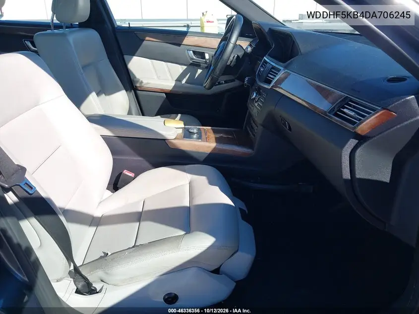 2013 MERCEDES E-KLASSE VIN WDDHF5KB4DA706245 — фото 5