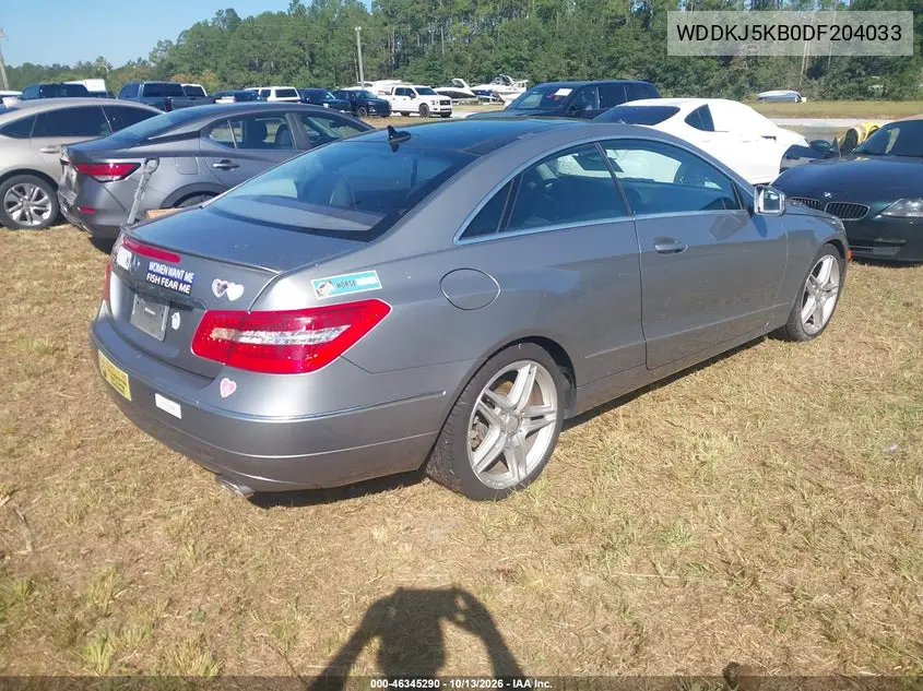 2013 MERCEDES E-KLASSE VIN WDDKJ5KB0DF204033 — фото 4