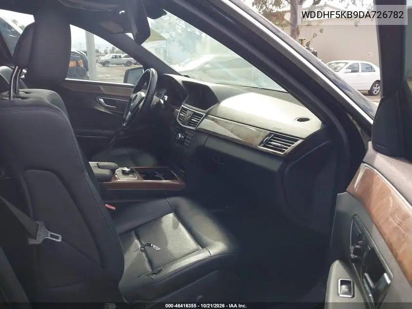 2013 MERCEDES E-KLASSE VIN WDDHF5KB9DA726782 — фото 5