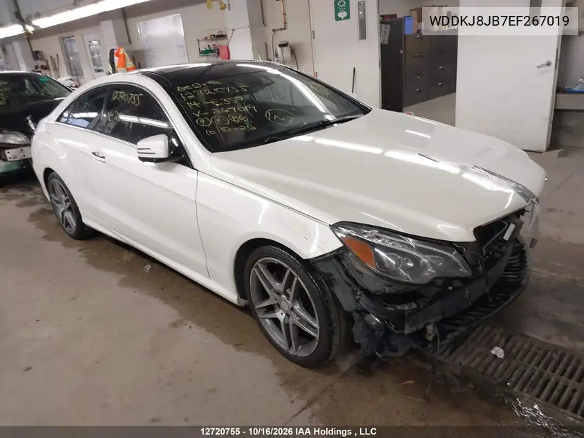 MERCEDES E-KLASSE 2014, VIN WDDKJ8JB7EF267019