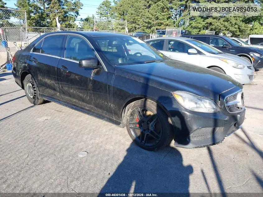 MERCEDES E-KLASSE 2014, VIN WDDHF8JB0EA989053