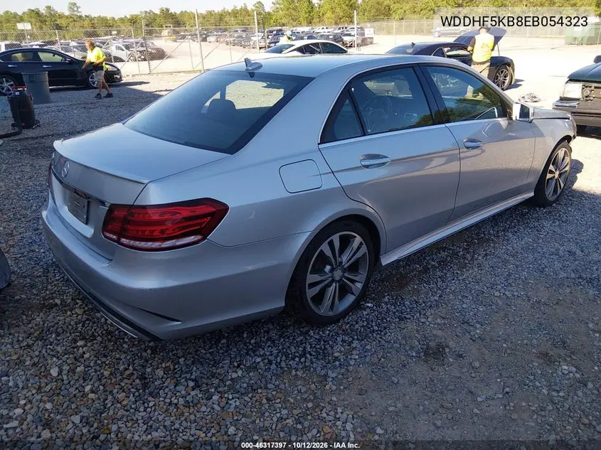 2014 MERCEDES E-KLASSE VIN WDDHF5KB8EB054323 — фото 4