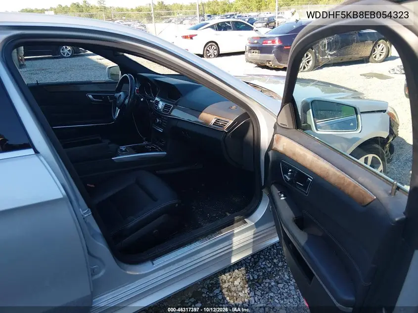 2014 MERCEDES E-KLASSE VIN WDDHF5KB8EB054323 — фото 5