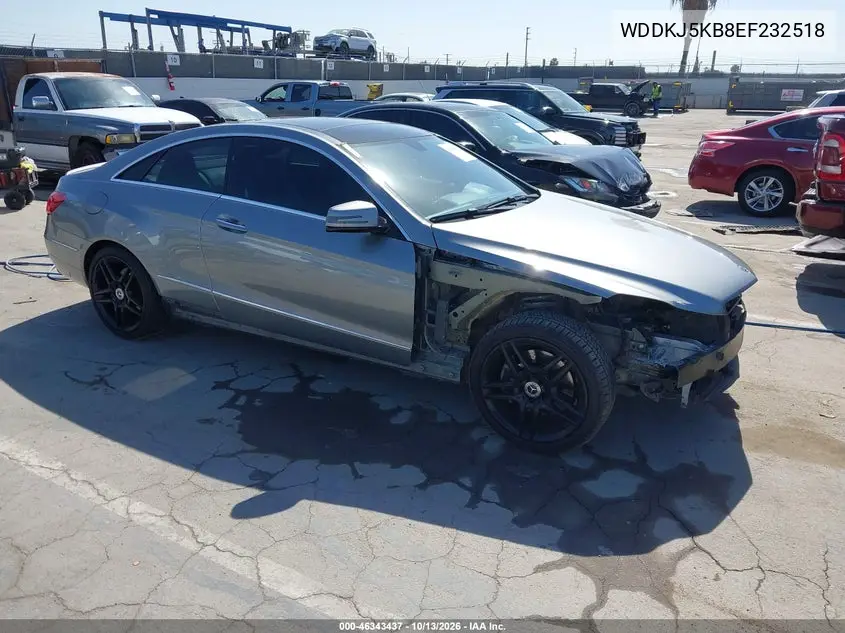 MERCEDES E-KLASSE 2014, VIN WDDKJ5KB8EF232518