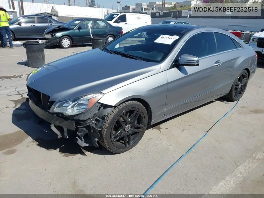 2014 MERCEDES E-KLASSE VIN WDDKJ5KB8EF232518 — фото 2